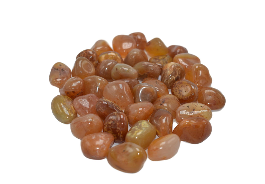 Stone-Tumble Stone-Carnelian