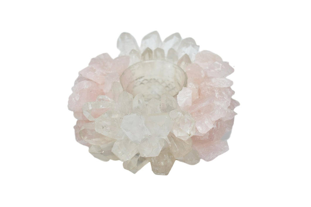 Votive-Rose Quartz-Quartz