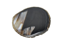 Load image into Gallery viewer, Black Agate Slice Bulk