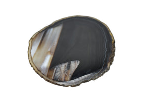Black Agate Slice Bulk