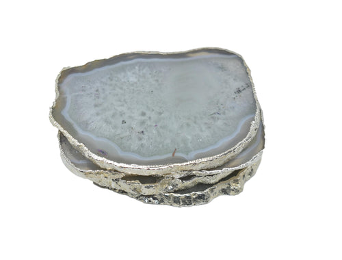 White Agate-Quartz-Gnarled