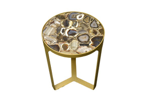 Silver Base-Table-accent table