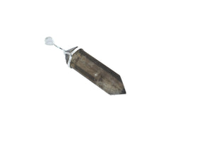 SIlver Trim-Quartz-Amethyst