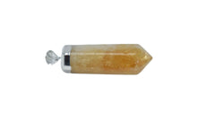 Load image into Gallery viewer, Rose Quartz-Quartz-Gold Trim-Amethyst
