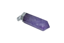 Load image into Gallery viewer, Silver Trim-Rose Quartz-Quartz