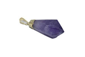 Pendants-Point-Rose Quartz-Amethyst