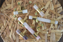 Load image into Gallery viewer, gemstone cabinet bar handles with gold accents wholesale