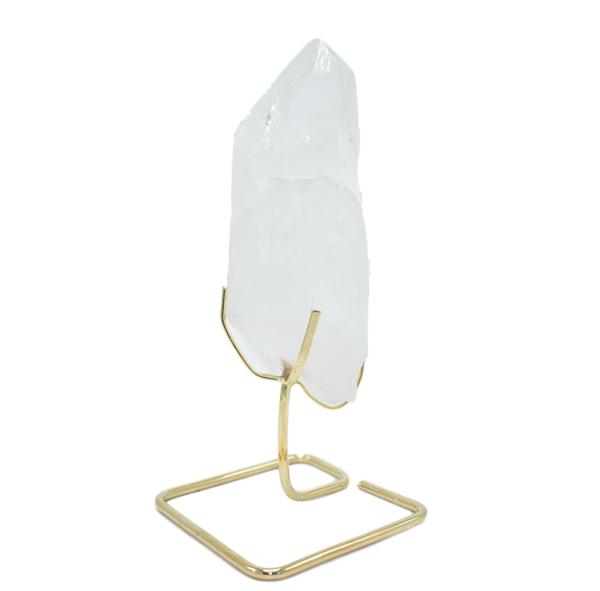 Quartz Point Stand Quartz Point on Wire Stand | Olympus Minerals