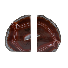 Load image into Gallery viewer, Brown Electroplating Agate Book holder wholesale