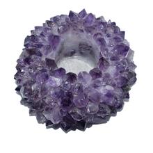 Load image into Gallery viewer, Candle Holder-Votive-Rose Quartz-Quartz